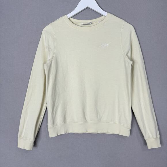 Kith Other - Kith Kids Sweatshirt 10/11 Pastel Yellow Classic Crew Spirited Lounge Streetwear